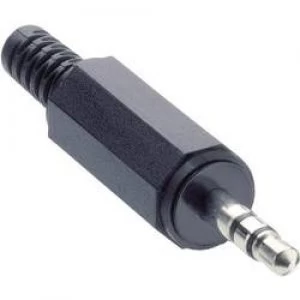 3.5mm audio jack Plug straight Number of pins 3 Stereo Black Lumberg KLS 40