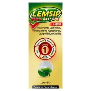 Lemsip Max All In One Liquid Syrup 160ml