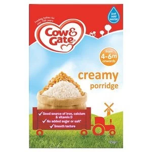 Cow and Gate 4m+ Creamy Porridge 125g