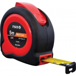 Fisco Tuf-Lok Tape Measure Imperial & Metric 16ft / 5m 19mm