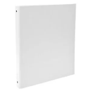 Ring Binder PP A4 4O Rings 30mm, S40mm, White, Pack of 20
