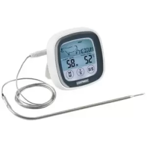 Leifheit 3223 Kitchen thermometer incl. touchscreen, incl. timer, Corded probe