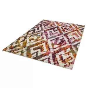 Asiatic Carpets Amelie Diamond Rug / Multi / Medium