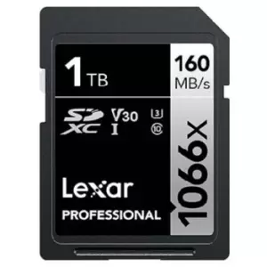 Lexar 1TB Professional UHS-I 1066x 160MB/s SDXC Card
