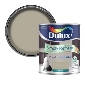 Dulux Simply Refresh Multi Surface Overtly Olive Eggshell Paint 750ml