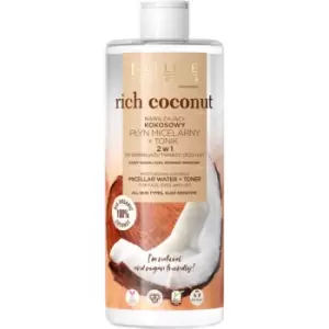 Eveline Cosmetics Rich Coconut Micellar Water and Toner 2 in 1 500 ml