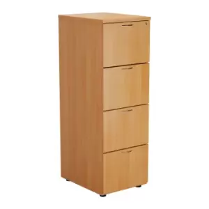 4 Drawer Filing Cabinet - Beech Version 2