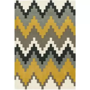 Asiatic - Cuzzo - Matrix MAX69 200cm x 300cm Rectangle - Yellow and Ivory and Multicoloured