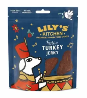 Lily's Kitchen Lily's Kitchen Festive Turkey Jerky Dog Bites 70g - wilko
