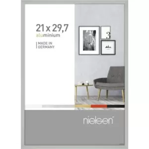 Pixel A4 21 x 29.7cm Poster frame Frosted Silver - 0