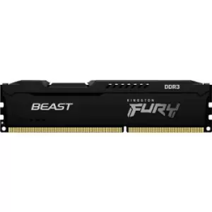 Kingston FURY Beast PC RAM kit DDR3 8GB 2 x 4GB Non-ECC 1866 MHz 240-pin DIMM CL10 KF318C10BBK2/8