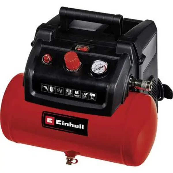 Einhell Air compressor TC-AC 190/6/8 OF Set 6 l 8 bar