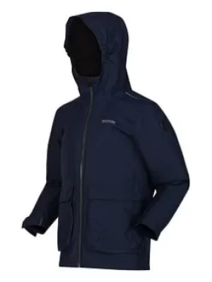 Boys, Regatta Regatta Kids Salman Waterproof Insulated Jacket, Navy, Size 9-10 Years