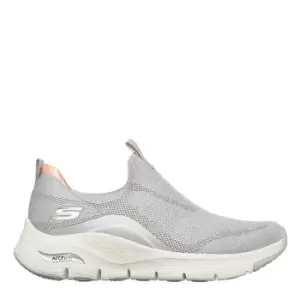 Skechers Arch Fit Trainers Womens - Grey