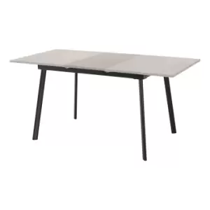 Avery Grey Oak Effect Extendable Dining Table Grey
