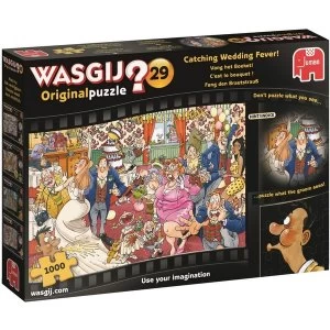 Jumbo Wasgij Original 29 - Catching Wedding Fever Jigsaw Puzzle - 1000 Pieces