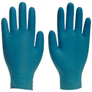 Polyco Gloves Disposable Nitrile Size 7.5 Black 100 Pieces