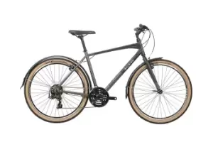 2021 Raleigh Strada Crossbar Hybrid Bike Black and Grey