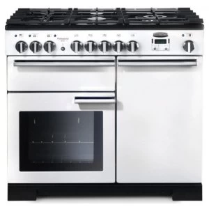 Rangemaster PDL100DFFWH-C Professional Deluxe 100cm Dual Fual Cooker