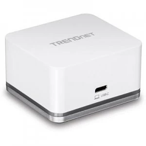 Trendnet TUC-DS1 notebook dock/port replicator Wired USB 3.2 Gen 1 (3.1 Gen 1) Type-C Silver White