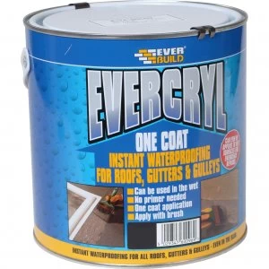 Everbuild Evercryl One Coat Grey 5KG