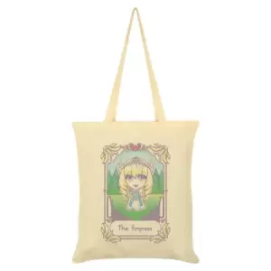 Deadly Tarot Kawaii The Empress Tote Bag (One Size) (Cream)