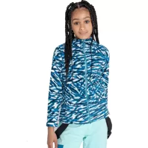 Dare 2b Girls Gambol Hooded Full Zip Fleece Jacket 3-4 Years- Chest 22', (57cm)