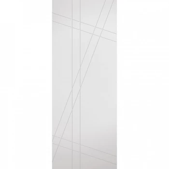 LPD Hastings White Primed Internal Flush Door - 1981mm x 686mm (78 inch x 27 inch)