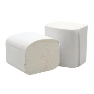 5 Star Facilities Bulk Pack Folded Toilet Tissue Two ply 250 Sheets White Pack of 36