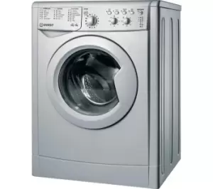 Indesit Ecotime IWDC 65125 6 kg Washer Dryer - Silver/Grey
