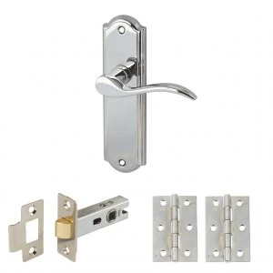 Elegance Handle Set with Latch and Hinges