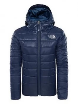 The North Face Boys Perrito Jacket Navy Size L13 14 Years