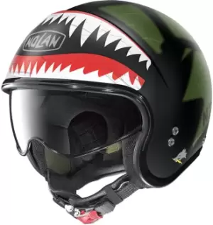 Nolan N21 Skydweller Jet Helmet, black-green, Size XS, black-green, Size XS