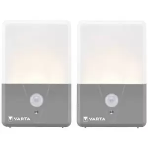 Varta 16634101402 Motion Sensor Outdoor Light Twin LED (monochrome) Camping light 40 lm battery-powered 60g Grey