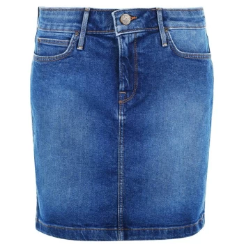Lee Jeans Mini Skirt - Blue