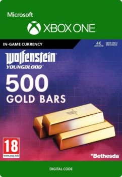 Wolfenstein Youngblood 500 Gold Bars Xbox One