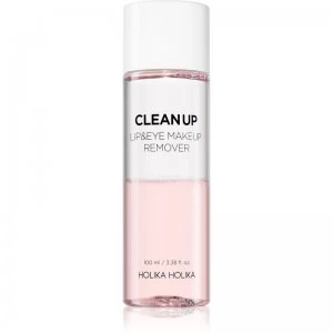 Holika Holika Clean Up Double Action Make-Up Remover For Sensitive Skin And Eyes 100ml