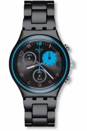 Ladies Swatch Blauerfleck Chronograph Watch YCM4003AG