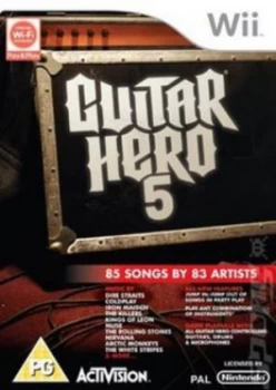 Guitar Hero 5 Nintendo Wii Game