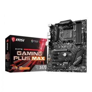 MSI X470 Gaming Plus Max AMD Socket AM4 Motherboard
