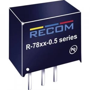 RECOM R 789.0 0.5 DCDC converter print 9 Vdc 0.5 A 4.5 W No. of outputs 1 x