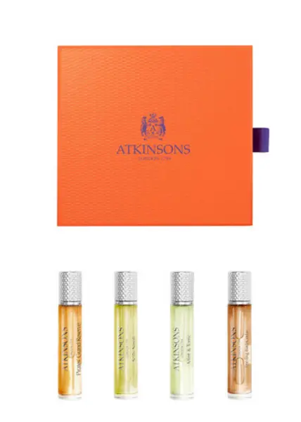 Atkinsons Gems Of The Empire Discovery Set 4 x 10ml Gift Sets, Fur