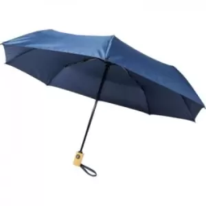 Avenue Bo Foldable Auto Open Umbrella (One Size) (Navy)