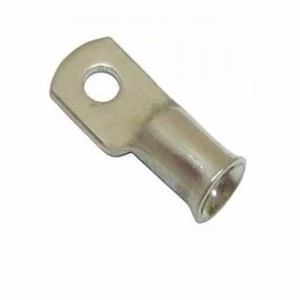 Zexum 10mm Non-Insulated Copper Cable Lug - 6mm Hole