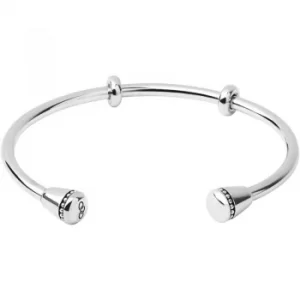Ladies Links Of London Sterling Silver Charm Cuff Bracelet