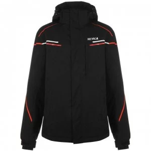 Nevica Meribel Ski Jacket Mens - Black/Red