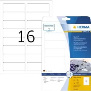 Herma 4515 Labels (A4) 88.9 x 33.8mm Acetate silk White 320 pc(s) Removable Name stickers
