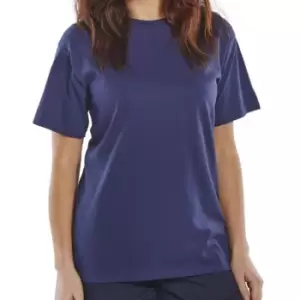 Click Heavy Weight Tee Shirt Navy Blue - Size 2XL