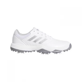 adidas CP Traxion Golf Shoes Juniors - White