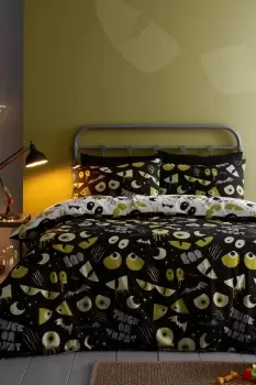 'Halloween Trick or Treat' Kids Bedroom Duvet Cover Set